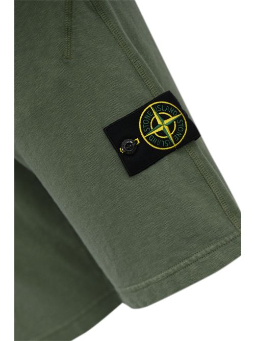 Bermuda shorts in cotone mafile' Musk STONE ISLAND | 6200009S0060V0159